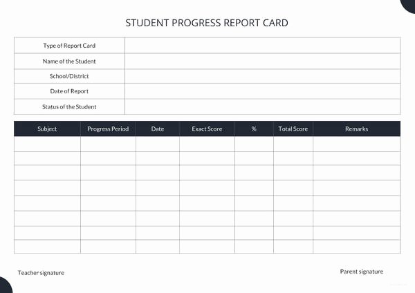 Report Card Template Pdf Inspirational 17 Report Card Template 6 Free Word Excel Pdf