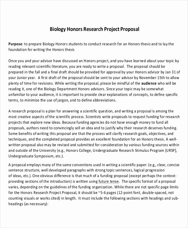 Research Project Proposal Template Inspirational 41 Project Proposal In Pdf