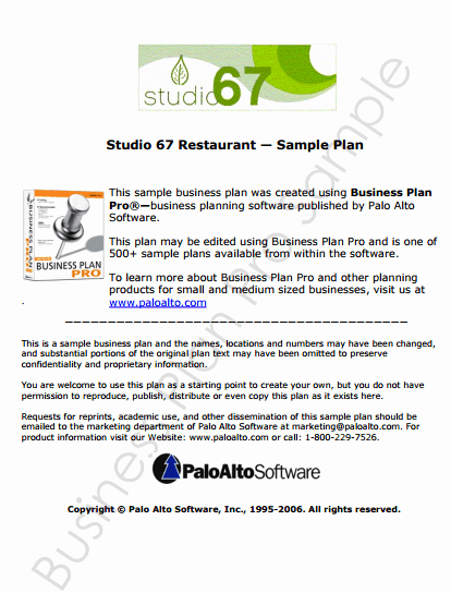 Restaurant Business Plan Template Free Awesome 32 Free Restaurant Business Plan Templates In Word Excel Pdf