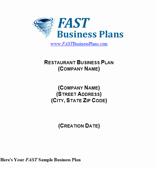 Restaurant Business Plan Template Word Beautiful 32 Free Restaurant Business Plan Templates In Word Excel Pdf