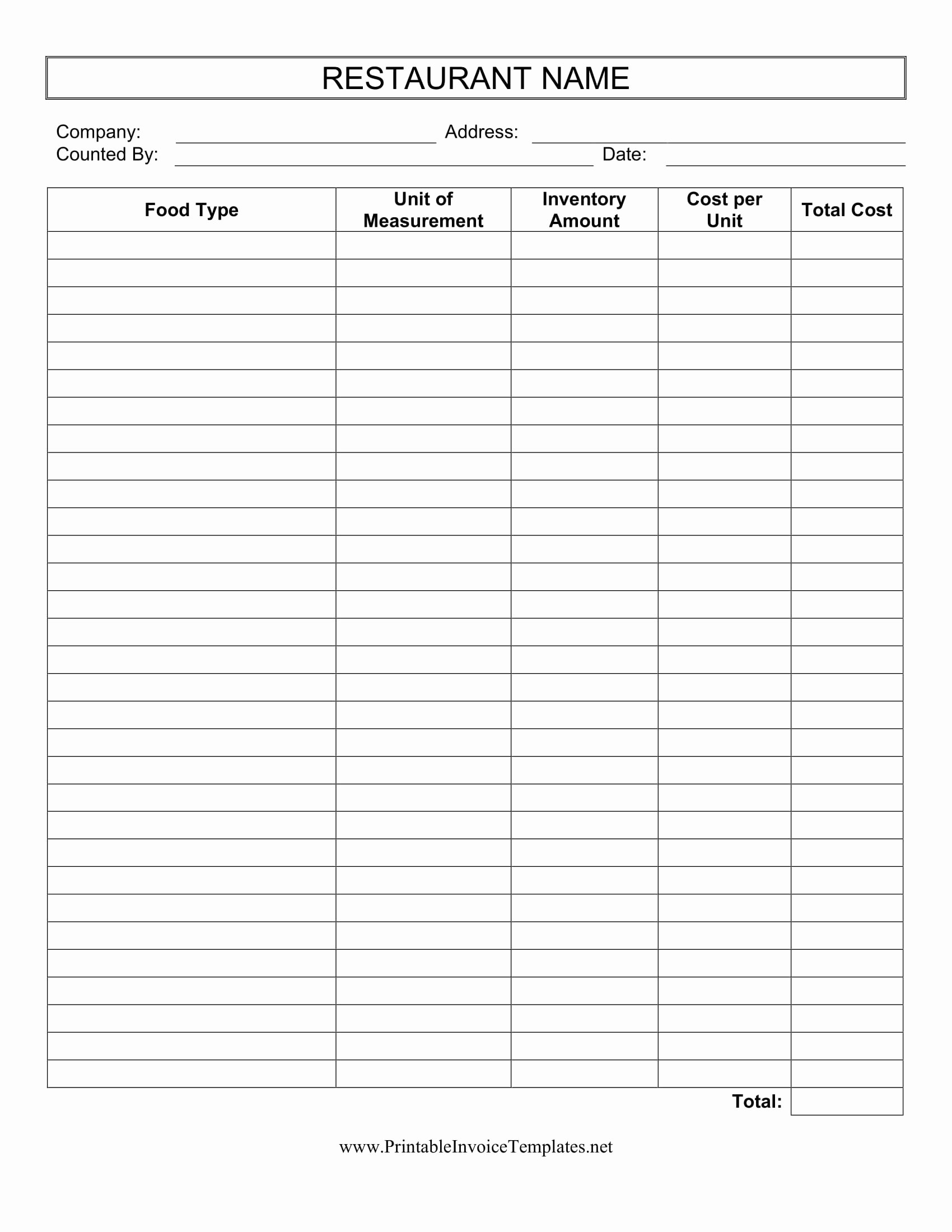 Restaurant Opening Checklist Template Elegant 6 Sample Restaurant Checklist forms Pdf