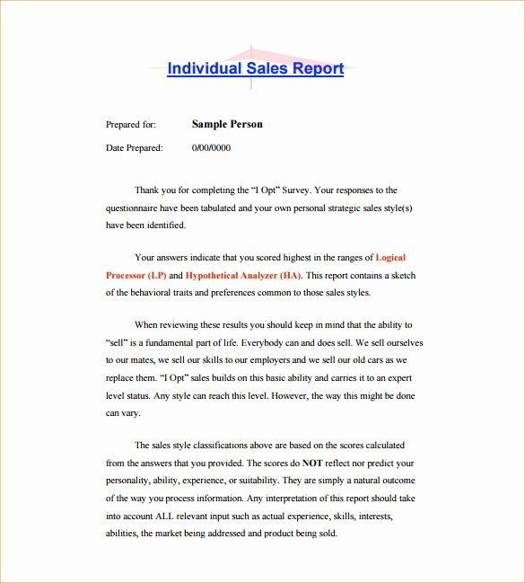 Sales Activity Report Template Beautiful 19 Sales Activity Report Templates Word Excel Pdf