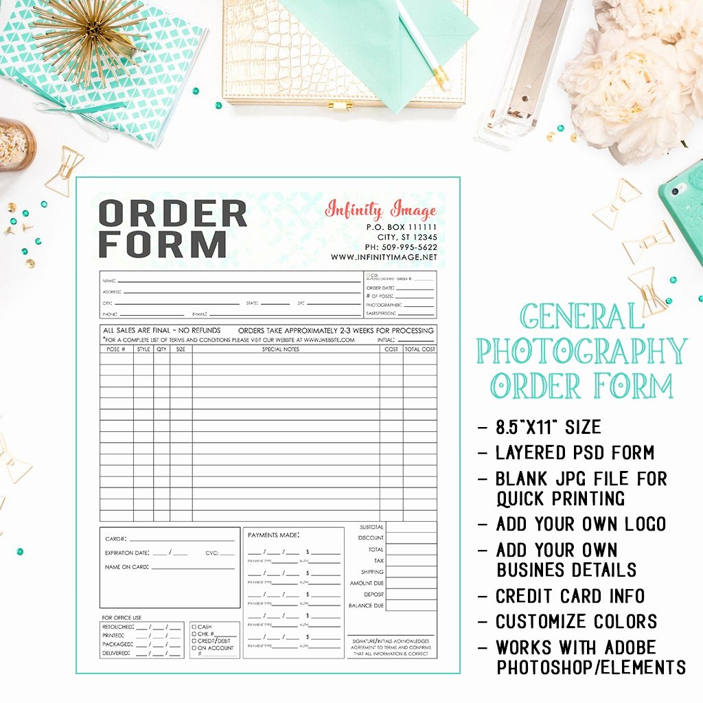 Sales order form Template Awesome General Graphy Sales order form Template Available