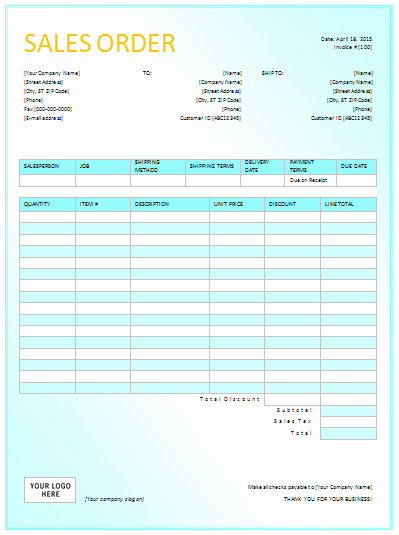 Sales order form Template Lovely Sales order Template In Dotx Pdf Xltx Xlsx formats