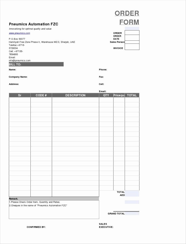 Sales order form Template Unique 9 Sales order form Templates Free Samples Examples