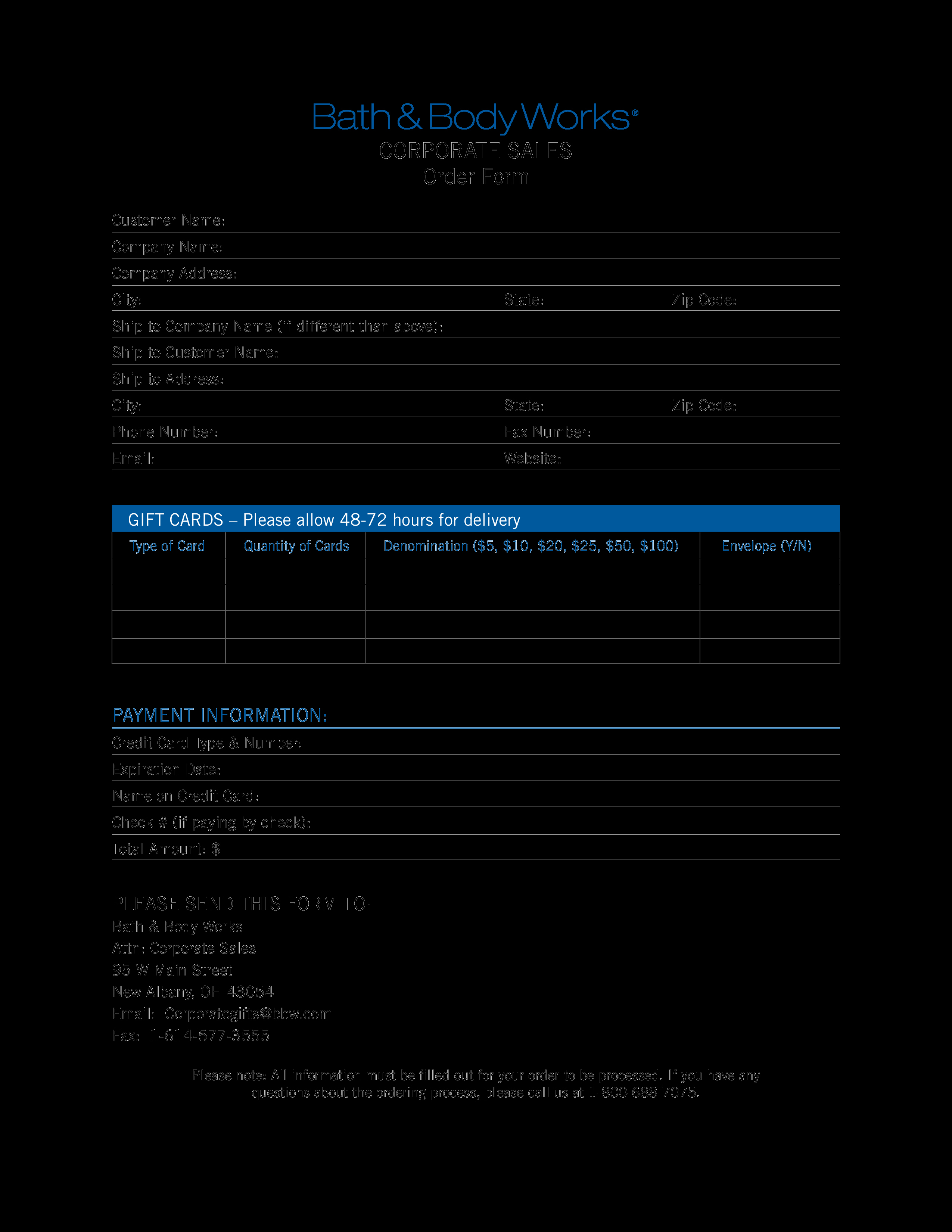 Sales order form Templates Luxury format Corporate Sales order