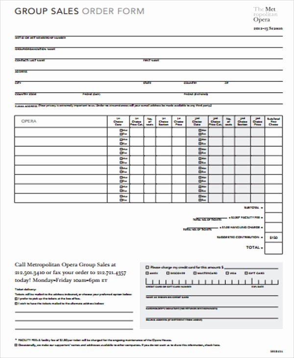 Sales order forms Templates Awesome Sample Sales order form 11 Examples In Word Pdf