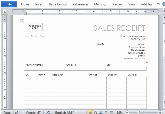 Sales Receipt Template Word Best Of 17 Sales Receipt Templates Excel Pdf formats