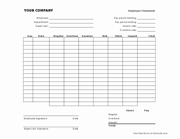 Semi Monthly Timesheet Template Excel Awesome 9 Monthly Timesheet Templates Excel Templates
