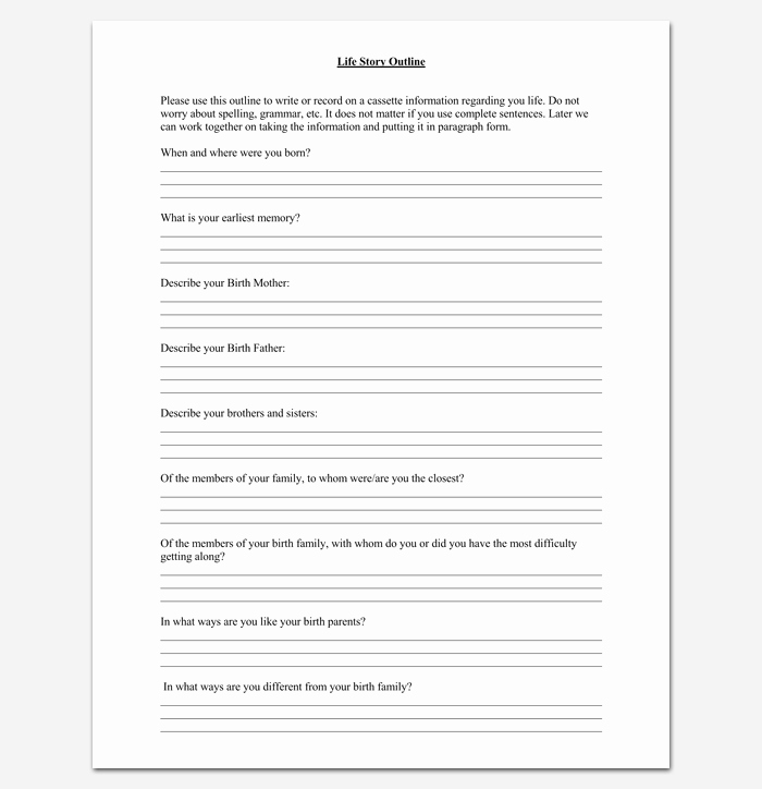 Short Story Template Word Luxury Story Outline Template 15 for Word and Pdf format