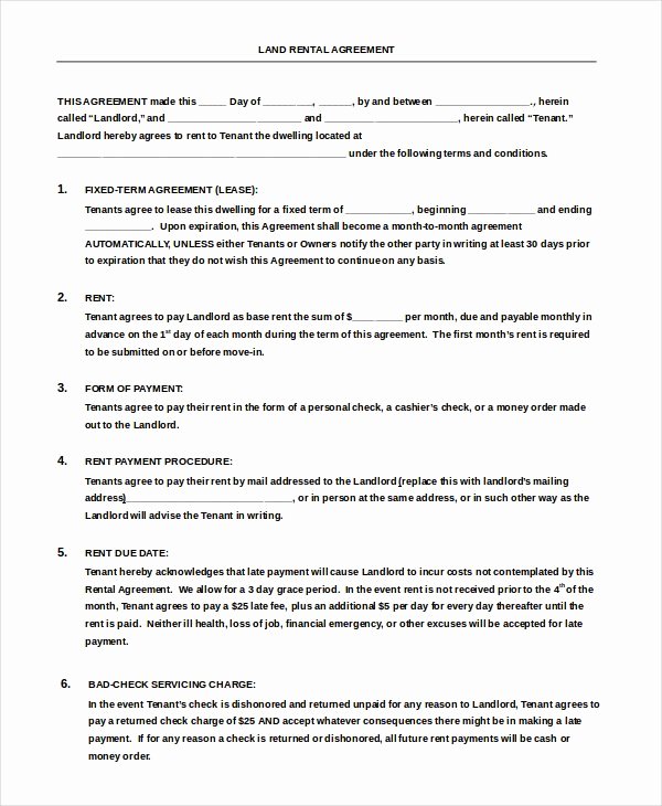 Simple Rental Agreement Template Word New 44 Simple Rental Agreement Templates Pdf Word