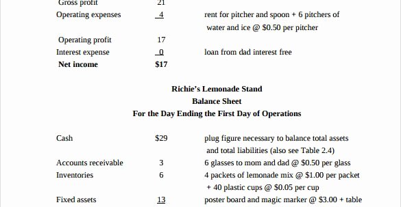 Simplified Income Statement Template Lovely Simple In E Statement Example Simple In E Statement