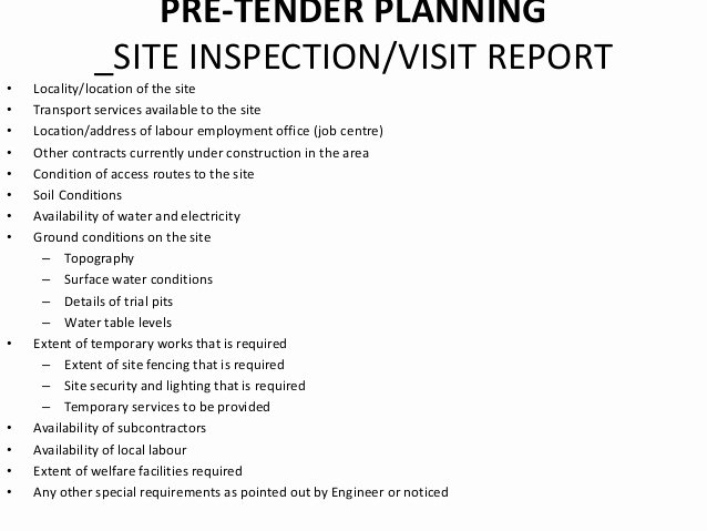Site Visit Report Template Awesome 27 Of Survey Site Visit Report Template