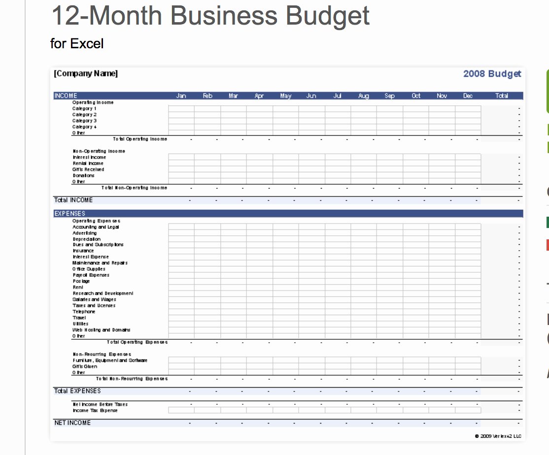 Small Business Budget Template Excel Fresh Sample Pany Bud Spreadsheet Spreadsheet Downloa