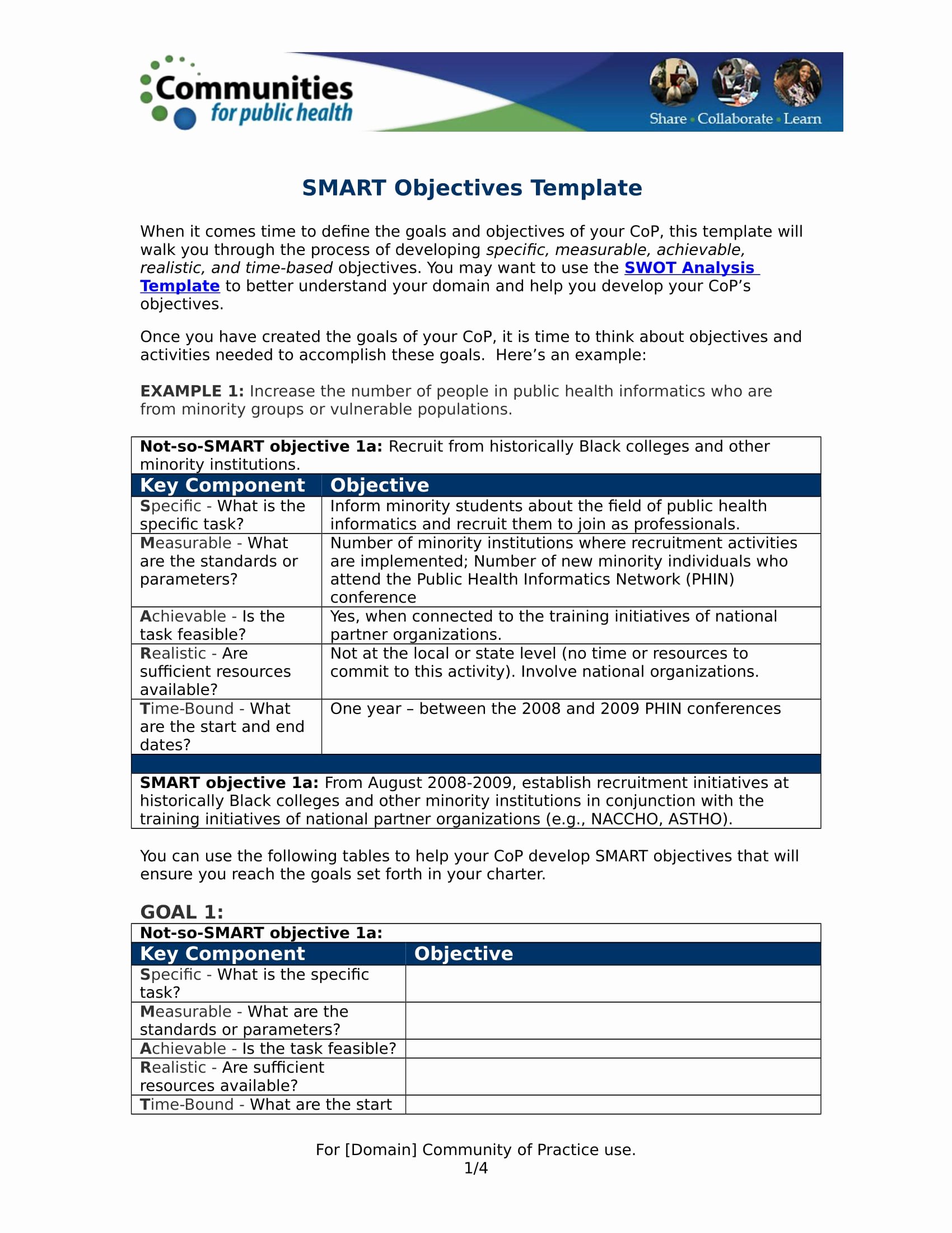 Smart Action Plan Template Fresh 10 Smart Action Plan Examples Doc