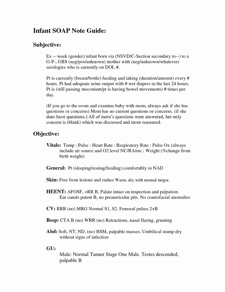 Soap Note Template Nurse Practitioner New How to Make soap Notes 7 Steps