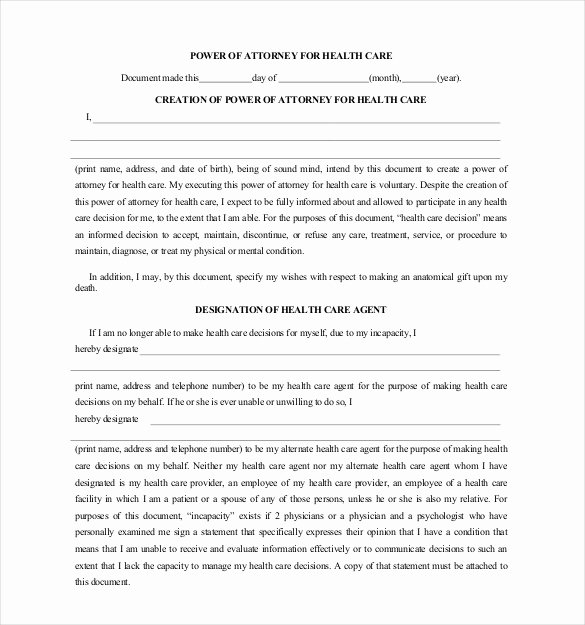 Special Power Of attorney Template Lovely 18 Power Of attorney Templates Pdf Doc