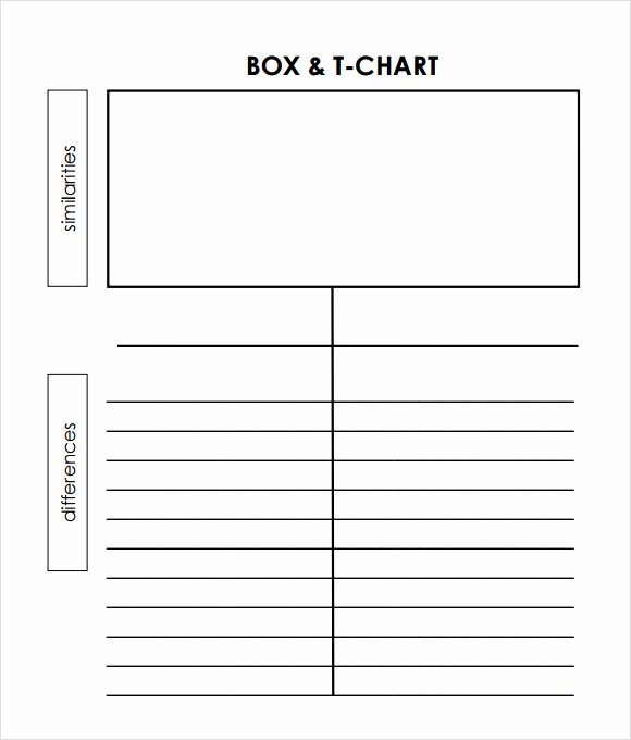 T Chart Template Pdf Awesome Sample T Chart 7 Documents In Pdf Word