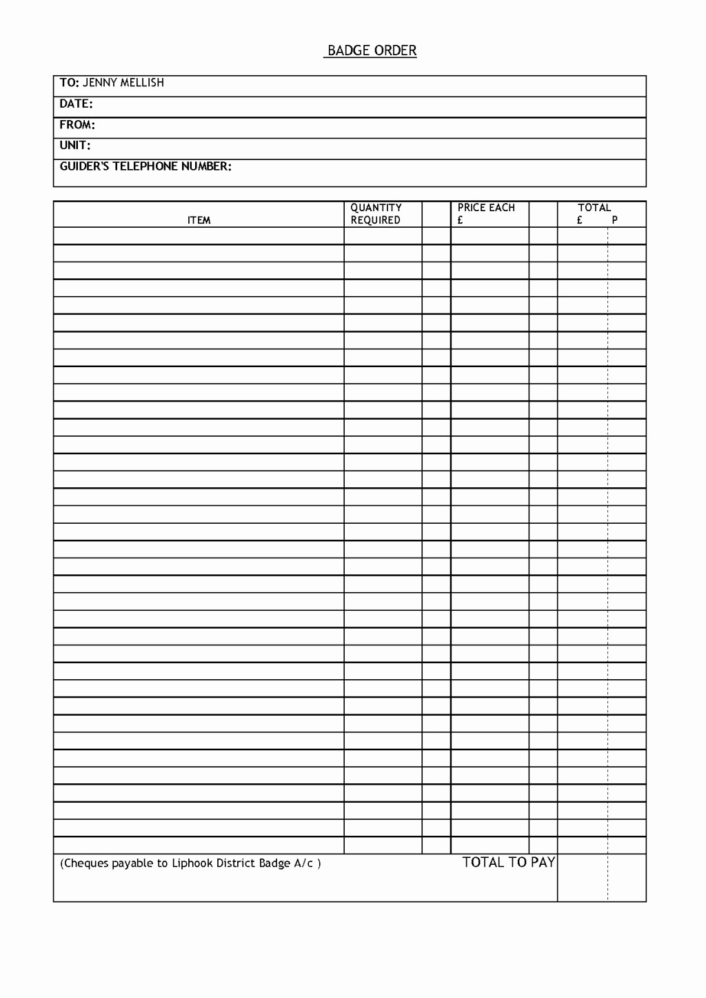 T Shirt form Template Awesome Blank T Shirt order form – Emmamcintyrephotography