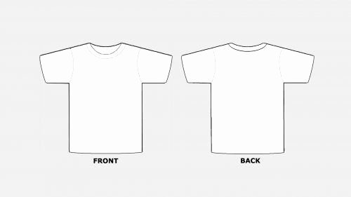 T Shirt Template Pdf Fresh Blank Tshirt Template Printable In Hd Art Ideas