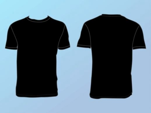 T Shirt Template Pdf Luxury Basic T Shirt Template Vector Ai Pdf Free Graphics