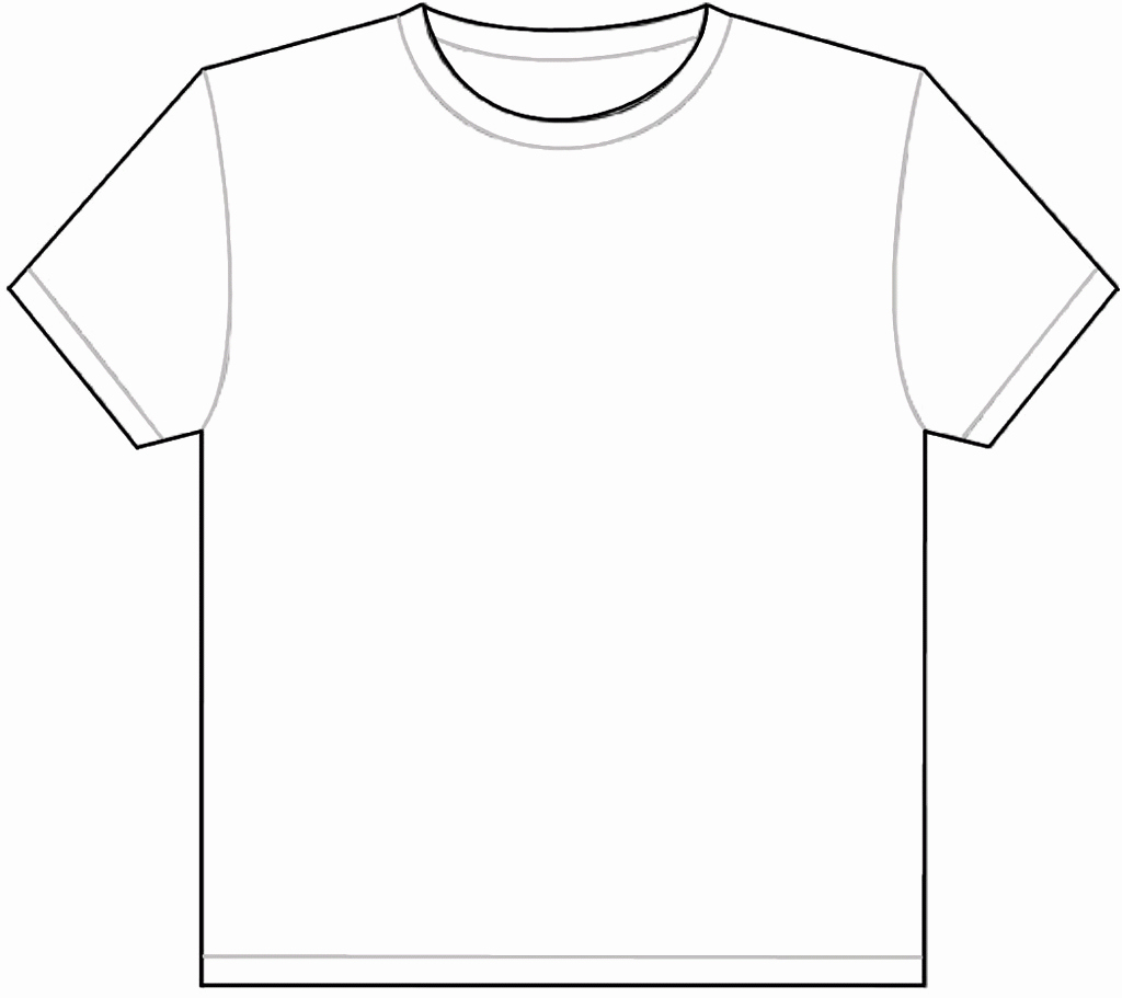 T Shirt Template Pdf Luxury Best S Printable T Shirt Template Blank T