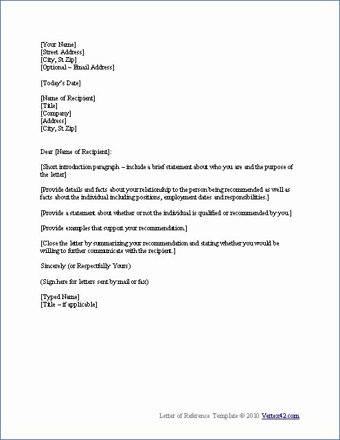 Template Of Letter Of Recommendation New 1000 Images About Letters Of Re Mendation On Pinterest