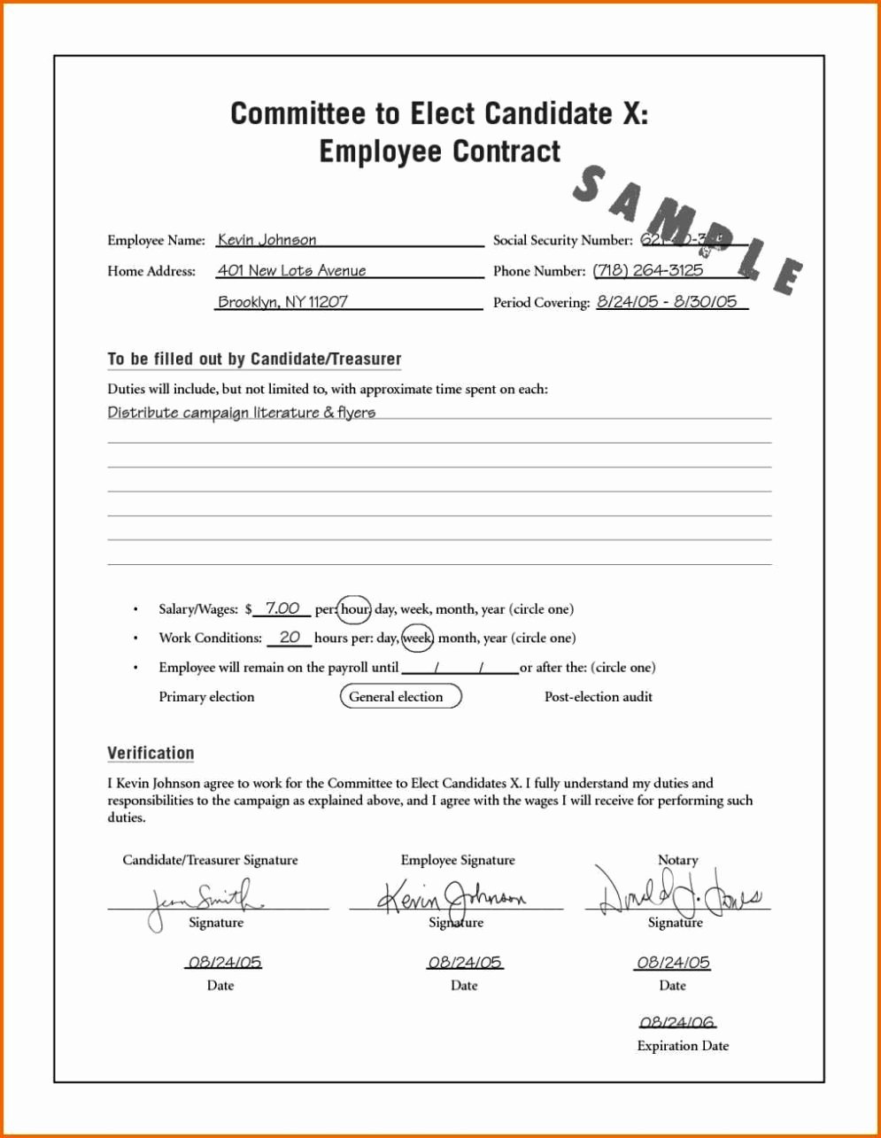 Temporary Employment Contract Template Fresh Temporary Contract Employment Template