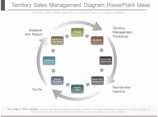 Territory Management Plan Template Awesome Present Territory Sales Management Diagram Powerpoint