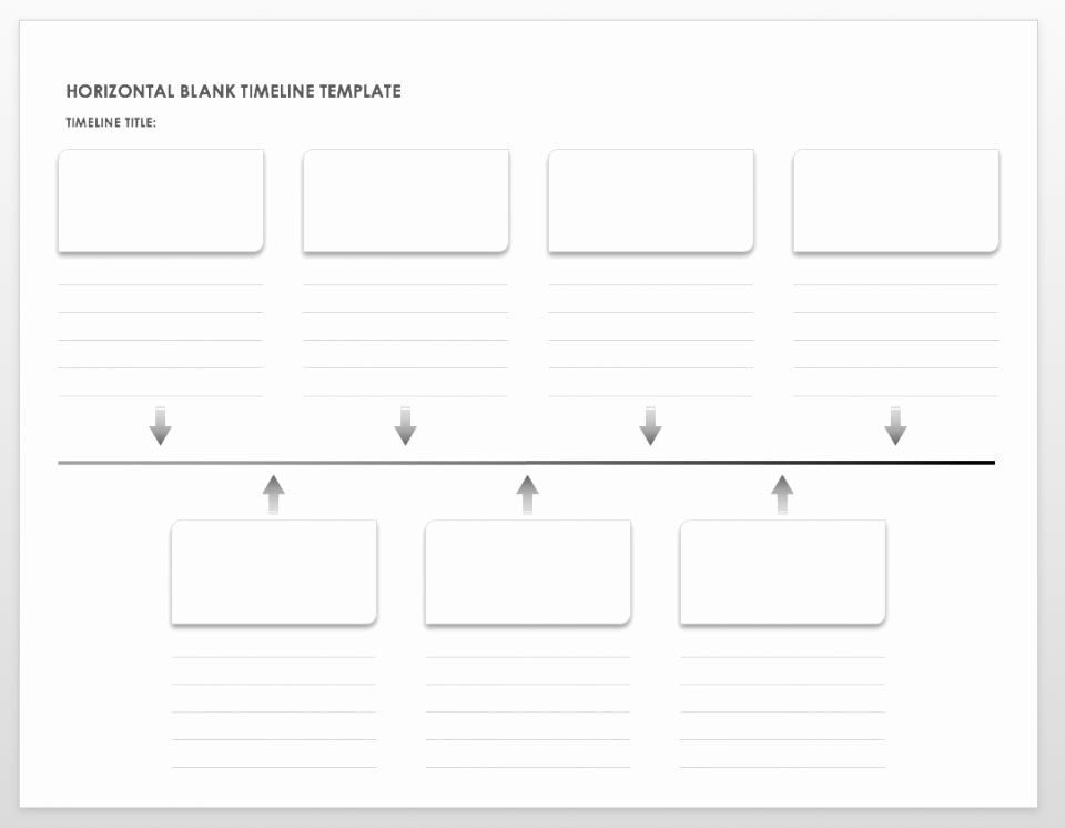Timeline Template for Word Lovely Free Blank Timeline Templates