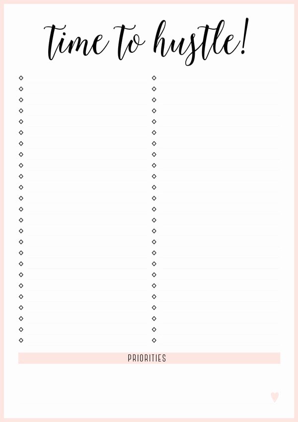 To Do List Template Free Inspirational Download Eliza Ellis to Do List