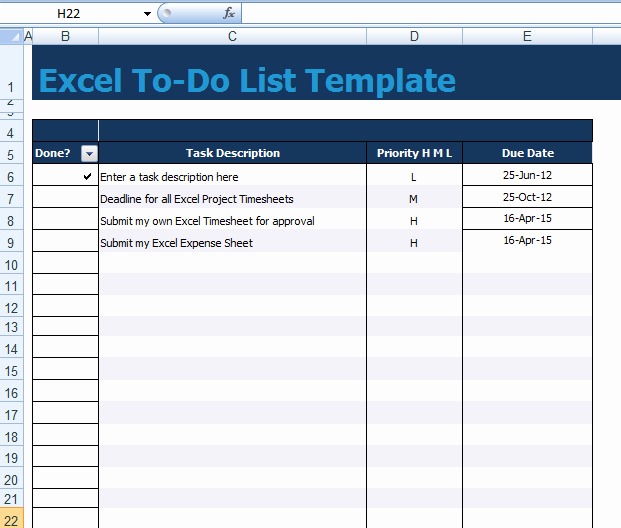 To Do List Templates Excel Beautiful Excel to Do Task List Template Samplebusinessresume