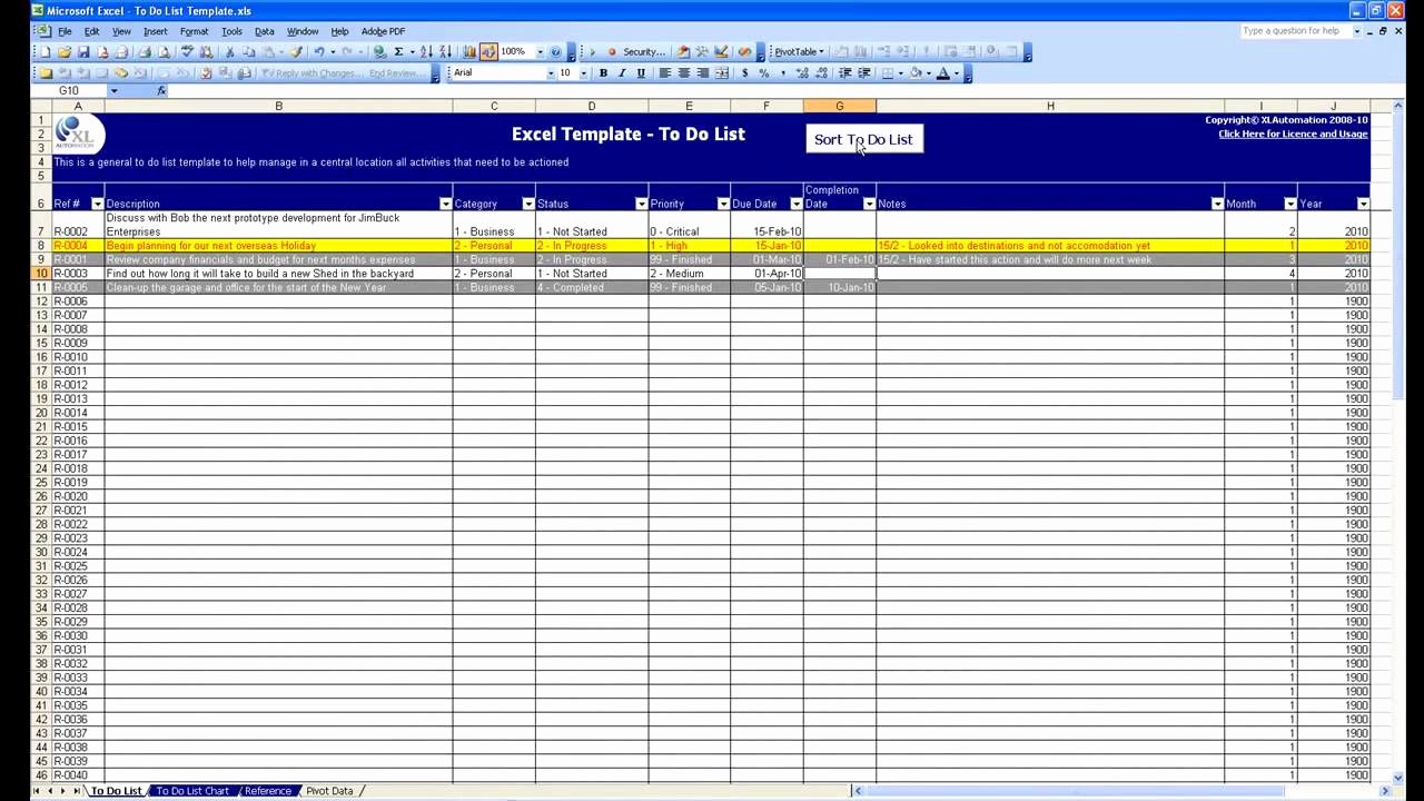 To Do List Templates Excel Inspirational Free Excel Template to Do List