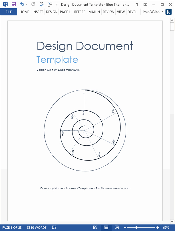 Use Case Template Word Lovely Design Document Templates Ms Wordexcel Data Dictionary