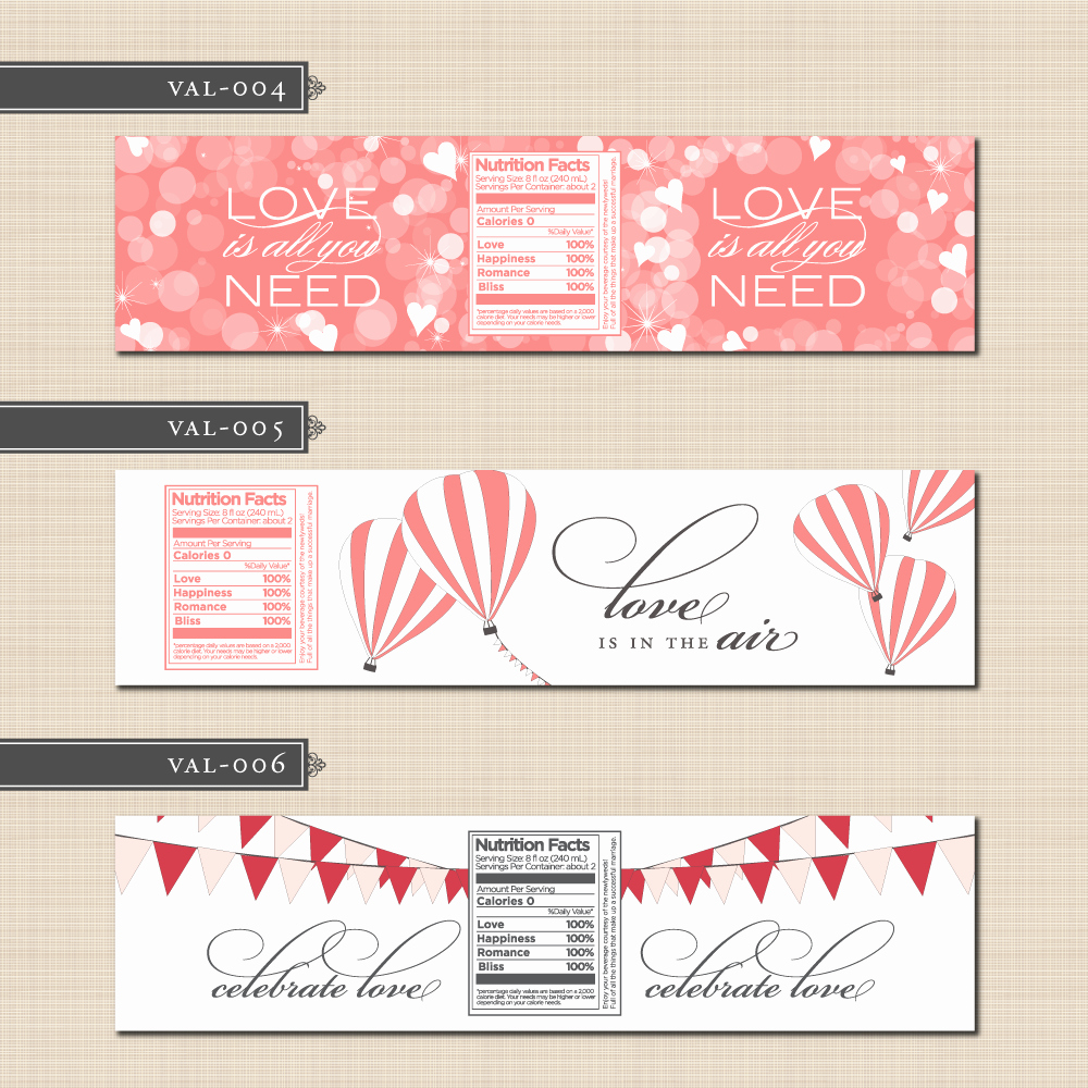 Water Bottle Label Template Free Lovely Free Printable Water Bottle Labels Template