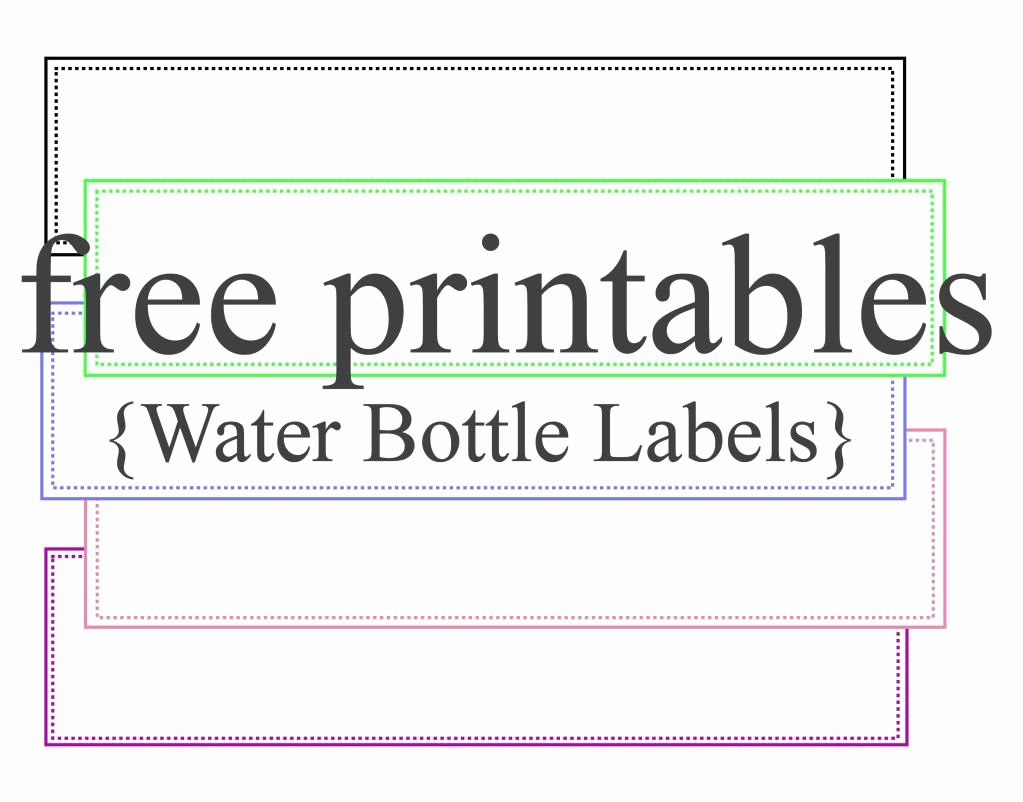 Water Bottle Label Template Word New This is Super Awesome Sight with tons Of Free Printable