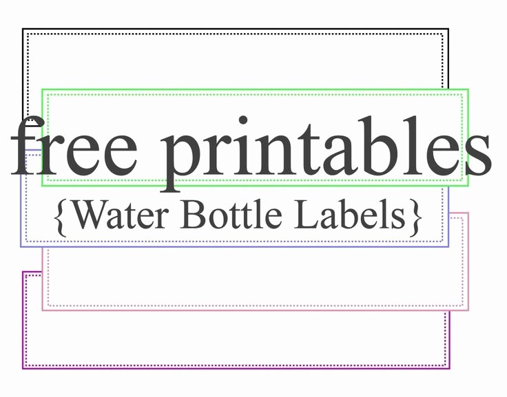 Water Bottle Labels Template Word Inspirational Baby Water Bottle Label Template Free