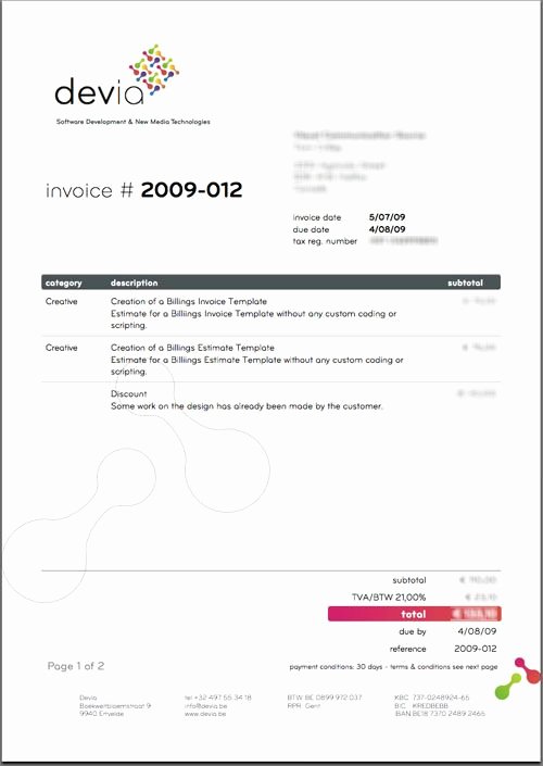 Website Design Invoice Template Luxury Invoice Design Inspiration Best Examples and Practices