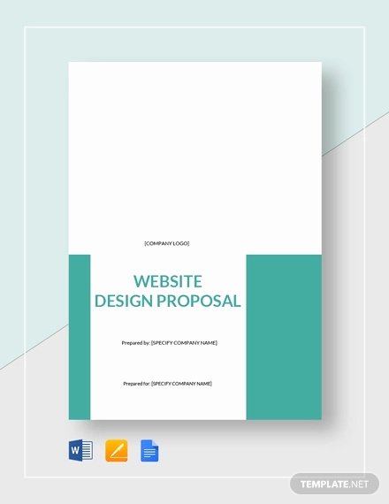 Website Proposal Template Doc Best Of 10 Website Design Proposal Templates Word Pdf Pages