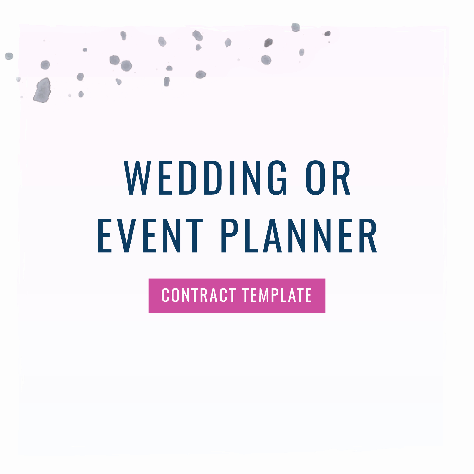 Wedding Planning Contract Templates Luxury Wedding or event Planner Contract Template the Contract