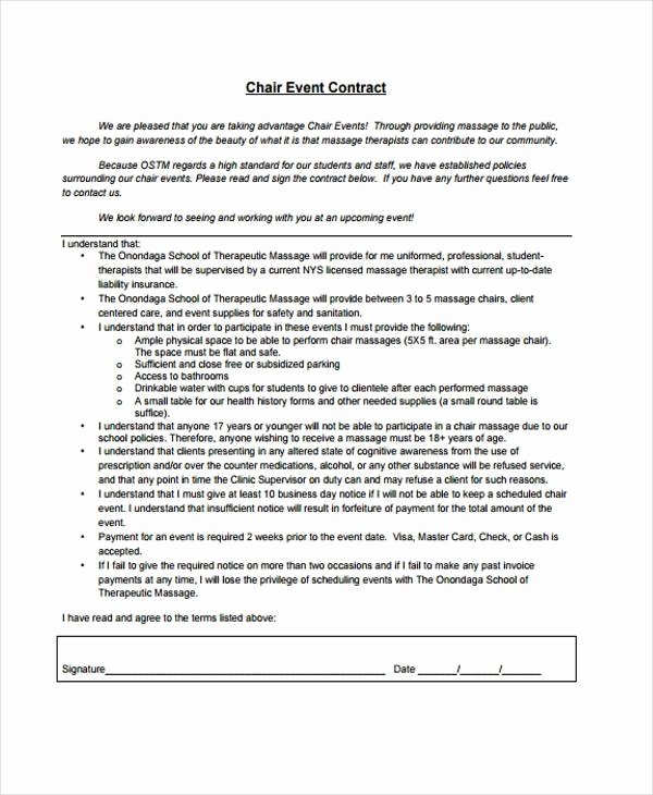 Wedding Planning Contract Templates New 18 event Contract Templates Sample Word Google Docs