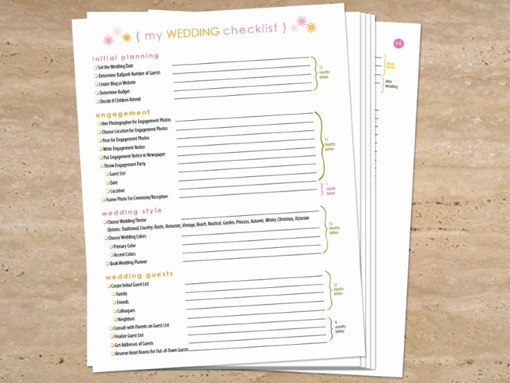 Wedding Vendor Contact List Template Inspirational 19 Best Images About Wedding Checklist On Pinterest