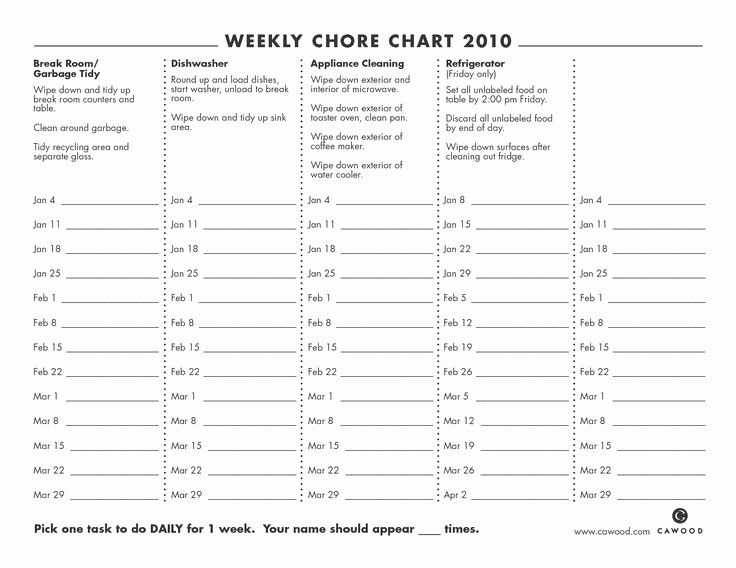 Weekly Chore Chart Templates New Best 20 Chore Chart Template Ideas On Pinterest