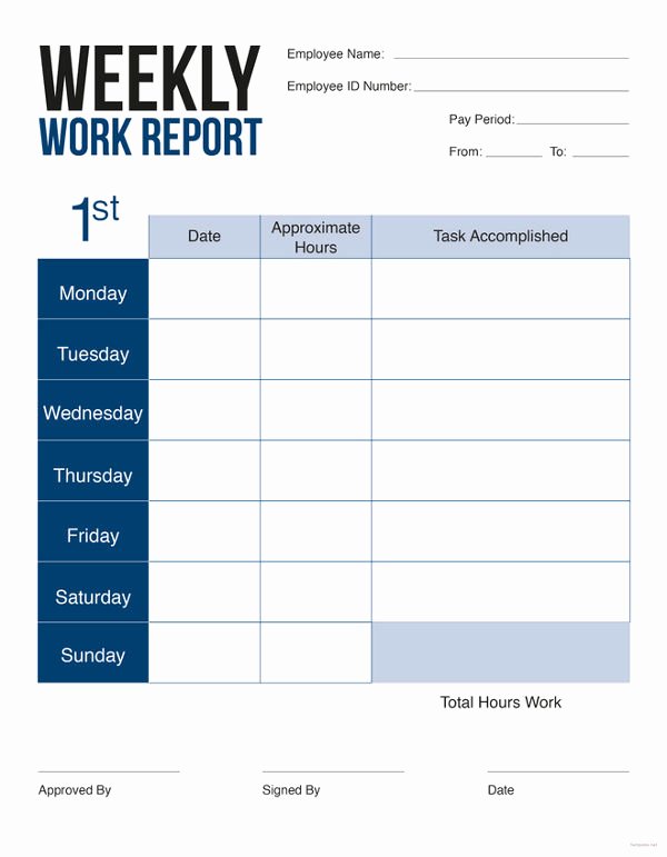 Weekly Sales Report Template Lovely Weekly Sales Report 5 Free Excel Pdf Word Documents