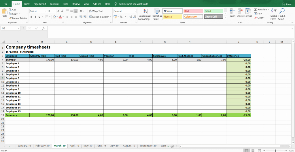 Weekly Timesheet Template Excel Lovely Monthly and Weekly Timesheets Free Excel Timesheet