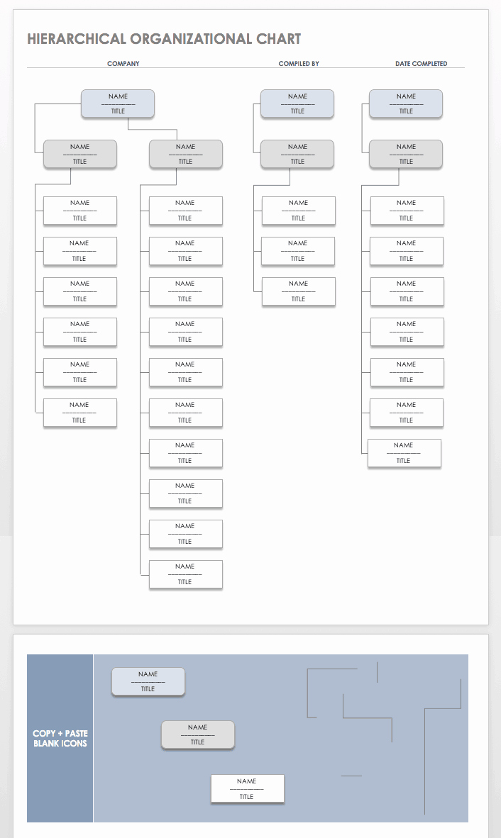 Word org Chart Template Unique Free organization Chart Templates for Word