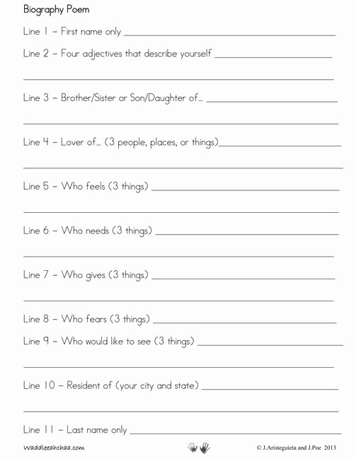 Writing A Biography Template New Pin On after School Activities &amp; Adventures