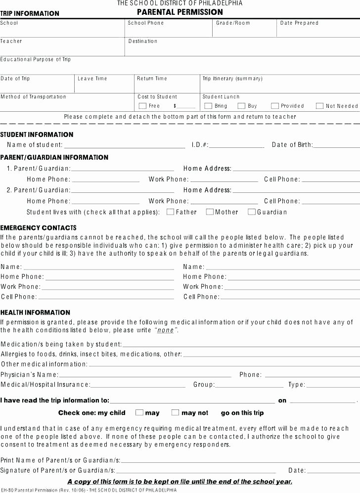 Youth Permission Slip Template Awesome Church Youth Group Permission Slip Template – Automotoread