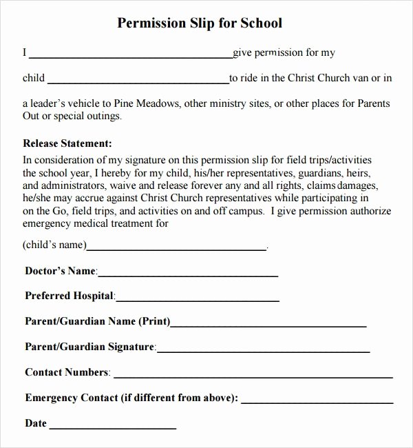 Youth Permission Slip Template Fresh How to Write Confidentiality Agreement Lawwustl Web Fc2